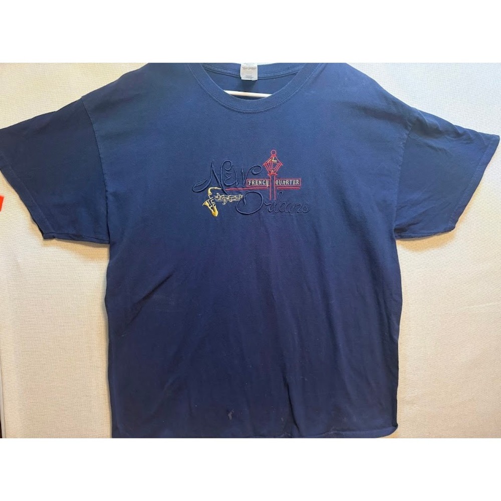 French Quarter Embroidered New‎ Orleans tee